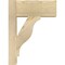 Ekena Millwork Funston Block Rough Sawn Outlooker, Douglas Fir, 6"W x 12"D x 16"H OUT06X12X16FST05RDF - alternate 2